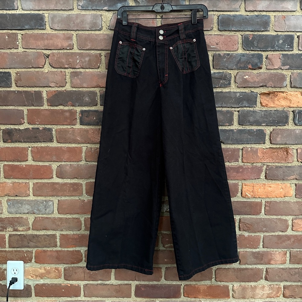 IOU ITS OUR UNIVERSE y2k wide leg pants size 5